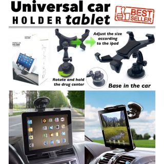 Universal Car Holder Tablet ที่จับแท็บเล็ต แบบจุกศูนย์ยากาศ ปรับระดับได้ ขยายแขนจับได้