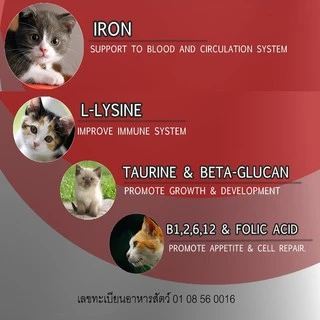 IROSINE CAT บำรุงเลือด สำหรับน้องแมว ชนิดเจล 30 กรัม