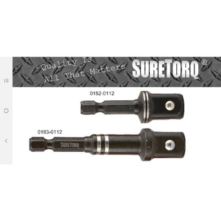 Suretorq ดอกไขควงลม แกนต่อลูกบ๊อก 3หุน  3/8 ยาว50มิล  อย่างดี