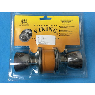 ลูกบิดประตูห้องน้ำ VIKING (DR102)  แพ็ค แข็งแรง ลูกบิดประตูคุณภาพดีคู่บ้านคุณ (ไม่ต้องใช้กุญแจไข)