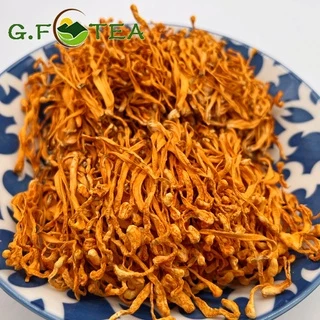 เห็ดถั่งเช่าสีทอง 特级虫草花 เห็ดหอม 100g-250g-500g สะอาด เห็ดแห้ง ต้านมะเร็งลดระดับน้ำตาลในเลือดและเพิ่มภูมิคุ้มกัน