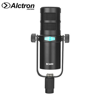 Alctron® BC600 ไมโครโฟน ไมค์ ไมค์ไดนามิก มีฟังก์ชันช่วยป้องกันเสียงรบกวน ปรับมุมได้ 360 องศา เหมาะสำหรับการทำ Pod Cast