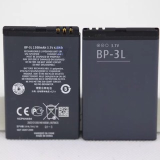 แบตเตอรี่โทรศัพท์ BP-3L สำหรับ Nokia Lumia 710 510 603 303 603 610 3030 505 610C 900 BP 3L โทรศัพท์เปลี่ยนแบตเตอรี่