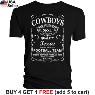 [COD]เสื้อยืด พิมพ์ลายกราฟฟิค Dallas Cowboys Whiskey Dal Jd พลัสไซซ์ สําหรับผู้ชาย