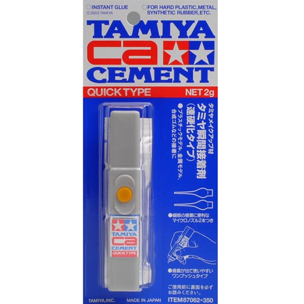 TAMIYA 87237 CA Cement (Quick Type II,3g)