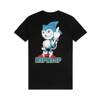 SLUM LTD - RIPNDIP Nermhog Tee Black