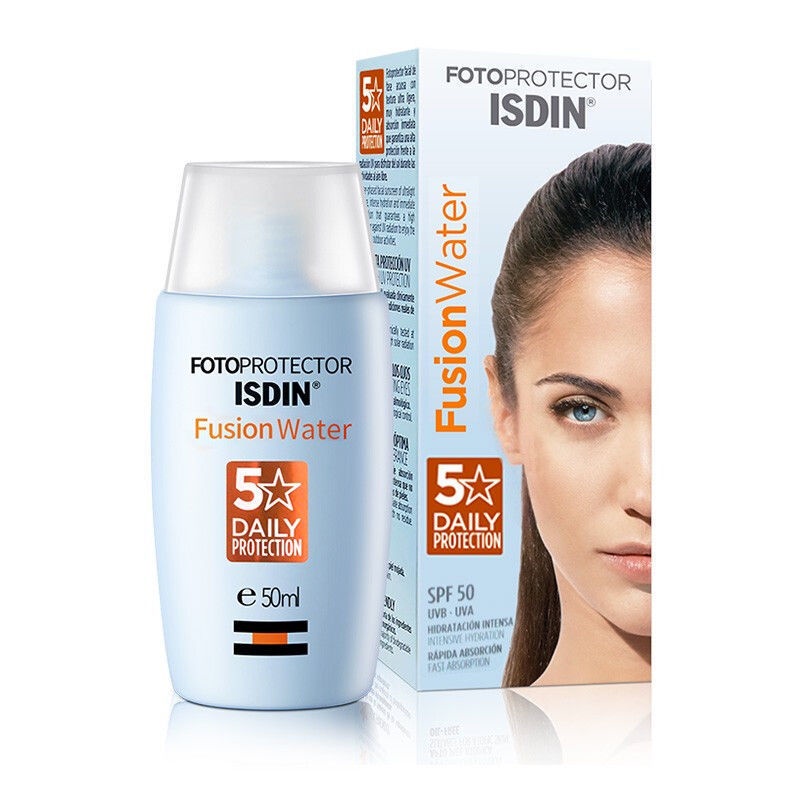 ™﹍◄[ลิขสิทธิ์แท้] ISDIN/ Isdin Refreshing Sunscreen 50ml Face SPF50 Required for Military Training
