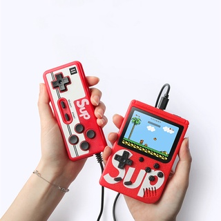 Aoda เครื่องเล่นเกมแบบพกพา Game Box 400 in 1 เกมบอย เรโทร น้ำหนักเบา พกพาสะดวก รุ่น SUP400 TikTok Sup distributes goods on the palm 400 in one game box for children