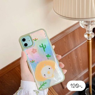 เคสเรซิ่น เคสกากเพชร สำหรับรุ่น 7-11ProMax,SE2 🦆เป็ดเรซิ่น | เคสโฮโลแกรม