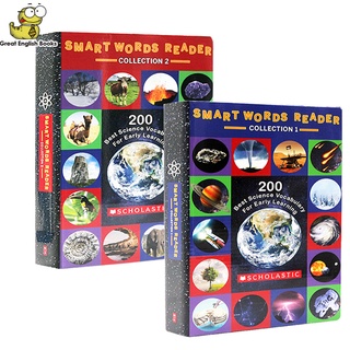 พร้อมส่ง Scholastic SMART WORDS READER COLLECTION 1 +2 (20 Books)