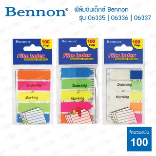 ฟิล์มอินเด็กซ์ Bennon รุ่น 06635 06636 06637 จำนวน 100 แผ่น | โพสท์อิท อินเด็กซ์ฟิล์ม