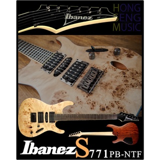 กีตาร์ไฟฟ้า Ibanez S series รุ่น S771PB-NTF