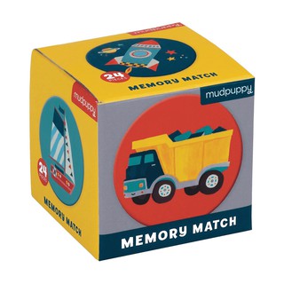 เกมจับคู่ภาพแบบพกพา ลายยานพาหนะ (Transportation Mini Memory Match Game)