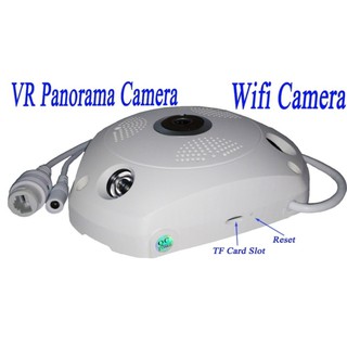 ﻿Camera VR Cam 3D 130VR IP CAMERA กล้องวงจรปิด 360 องศา