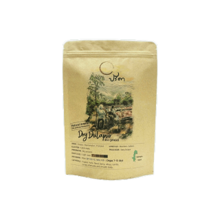 Dry Dulapur ดูลาเปอดรายโปรเสส (เมล็ดกาแฟคั่วอ่อน Single Origin) ;200g