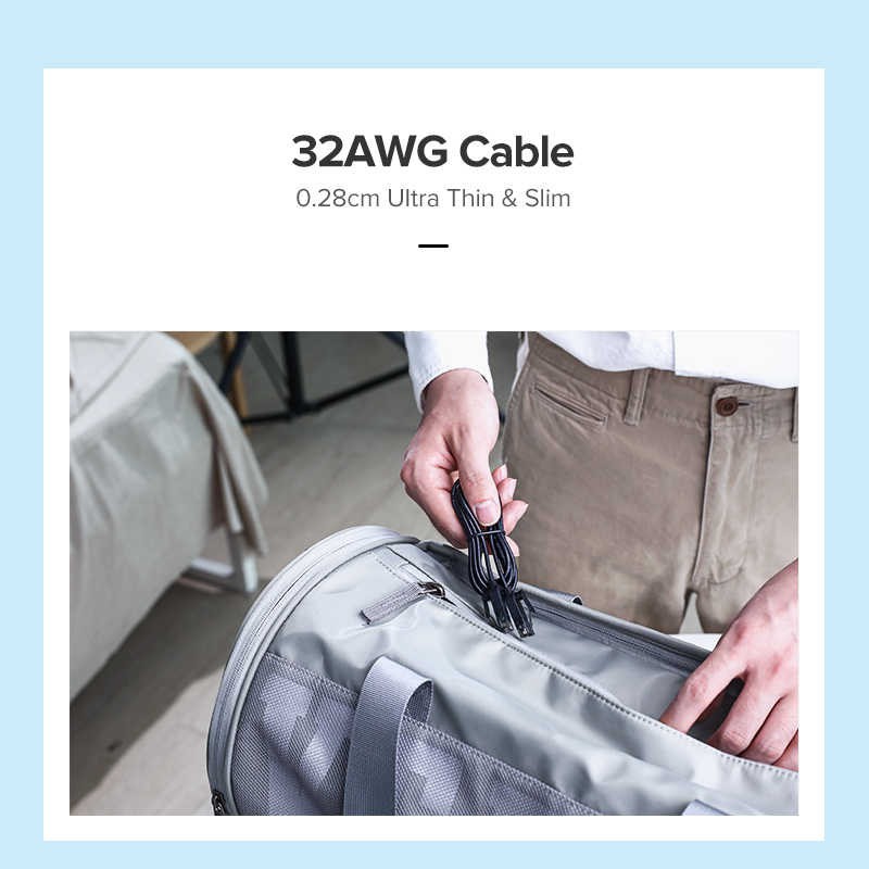 UGREEN รุ่น NW122 สายแลน Cat 6A LAN Cable 10Gbps Ethernet Cable Gigabit RJ45 Network Lan รองรับ 1Gbps - รูปที่ 4
