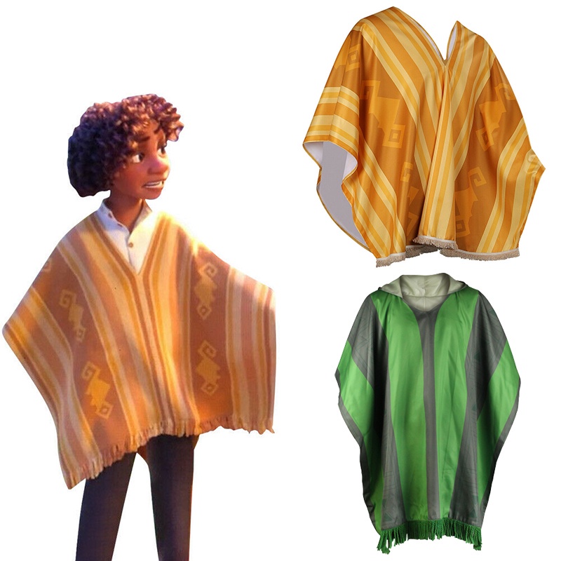 Encanto Camilo Bruno คอสเพลย์เครื่องแต่งกายเสื้อคลุมชุดฮาโลวีน Carnival ชุด Cape