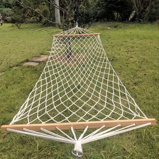 Hammock ขนาด 80*200ซม. พกพาสะดวก เปลญวน เชือกฝ้าย