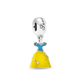 (พร้อมส่ง)*New*Pandora Disney Snow White dress silver dangle