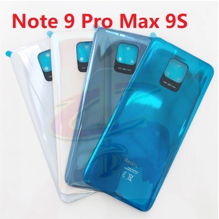 ฝาหลัง back cover ด้วยกาว สําหรับ Xiaomi Redmi Note 9s 9 Pro Max 4G