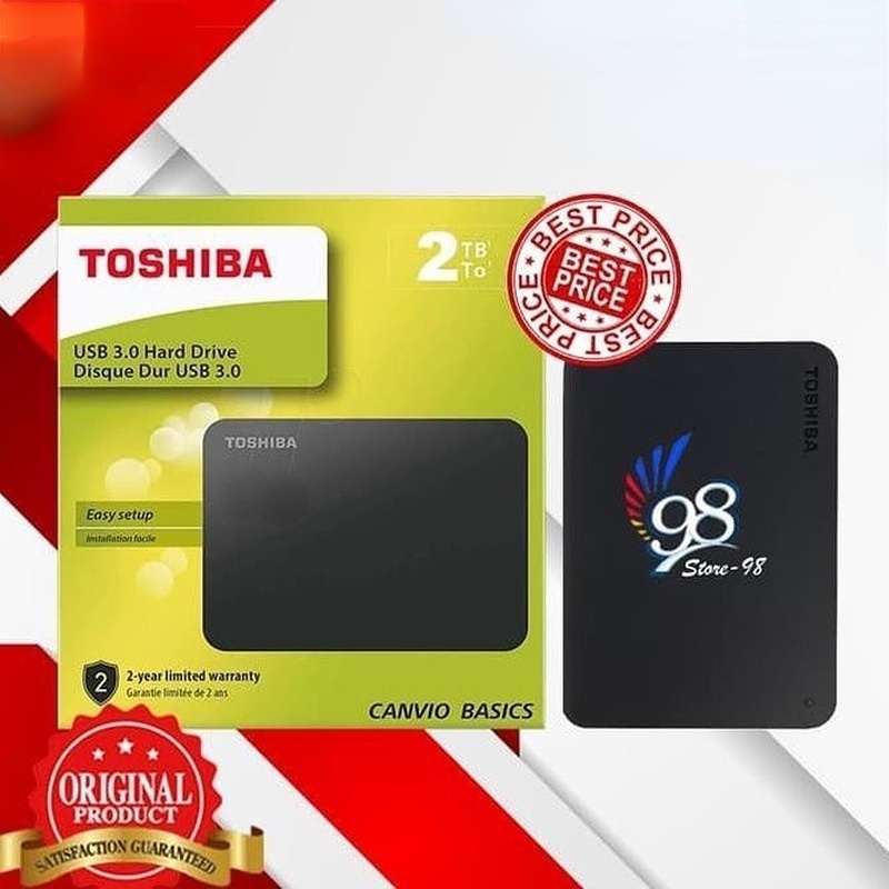 Bargain price  Toshiba Canvio Basics 2TB - HDD Hardisk / Harddisk External 2.5\\"