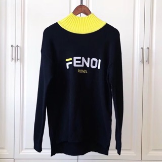 เสื้อไหมพรมFendi wool sweater