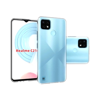 เคสใสนิ่ม  Realme C21 เคสโทรศัพท์ใสนิ่ม เคส TPU