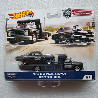 hotwheels super nova retro rig Team transport