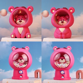 ตุ๊กตาตกแต่งห้อง โคมไฟตกแต่งห้อง น้องหมีล้อตโซ่ ทอยสตอรี่ Toy Story Lotso Lots-o-Huggin Bear Lamp