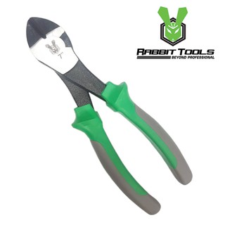 คีมตัดสายด้ามหนา ยี่ห้อRABBIT TOOLS   ขนาด6นิ้ว ปากเฉียง  (MATERLAL CR-V) (STONGER 30%)