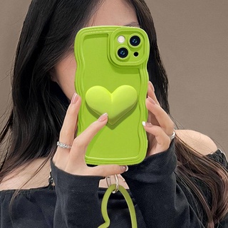 เคสโทรศัพท์มือถือ ลายหัวใจ มัสตาร์ด สีเขียว สําหรับ OPPO Reno5 Reno5 pro Reno6 Reno7PRO Reno7z Reno8 Reno8pro Reno8z A16 A16S A5 2020 A9 2020 A53 2020 A33 2020 A77 5G realme8 5G realmeGT A9 F11 A31 2020