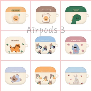 🇰🇷【Korean Compatible for AirPods 3 Case】 New Compatible for Airpod Popular Collection Apple Hard Slim Cute Hand Made Unique Design Korea Made Momo