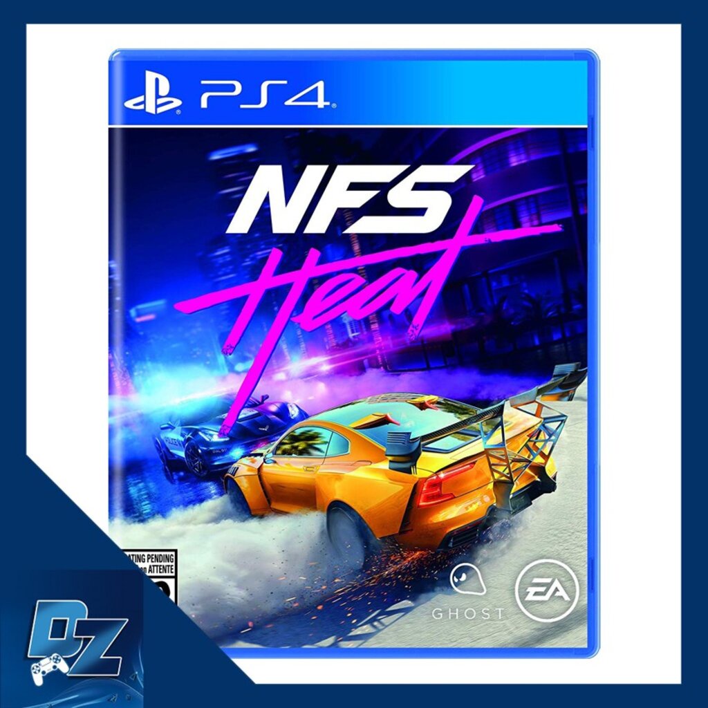 NFS Need for Speed Heat PS4 Games มือ 1 New &amp; มือ 2 Used สภาพดี แผ่นใสกิ๊ง [แผ่นเกมส์ PS4] [แผ่น PS4 แท้]