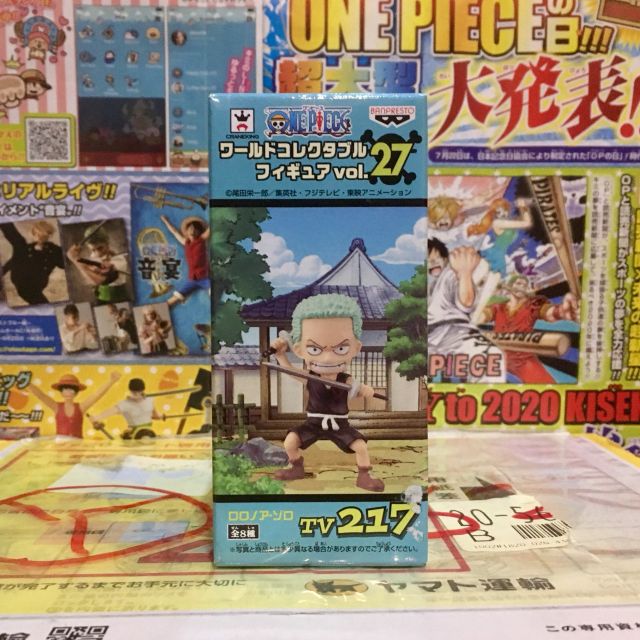 🔥 WCF Zoro Kid โซโล ตอนเด็ก one piece วันพีซ Vol.27 tv 217 🔥 ของแท้ ญี่ปุ่น💯