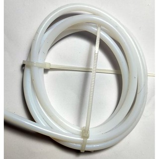 3D Printer Part Teflon PTFE Tube ยาว 1เมตร For Filament 1.75mm สีขาว