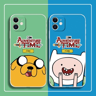 เคสโทรศัพท์มือถือ Tpu แบบนิ่ม ลายการ์ตูน Adventure Time สําหรับ IPhone 13 Mini 11 12 Pro Max Se2 Xr 6s 7 8 Plus 14 Pro XS Max