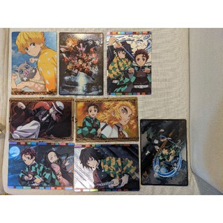 แผ่น artwork งานจับฉลาก Ichiban Kuji Kimetsu no Yaiba Prize H ของแท้