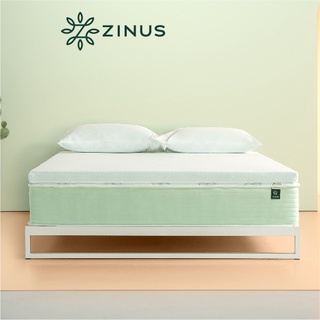 [ขายดี] Zinus ที่นอนชาเขียว สเปคนุ่ม รุ่น Ada หนา 4 cm. ขนาด 3 ฟุต **รับประกัน 5 ปี ส่งฟรี