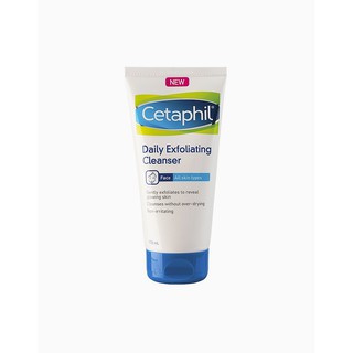 Cetaphil Daily Exfoliating Cleanser 178ml Cleanser สำหรับผิวบอบบางแพ้ง่าย