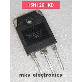 (1ตัว) 15N120HKD , 15N120 , IGBT 15A 1200V TO-3P (สินค้ามือสอง)รหัสสินค้า M03013