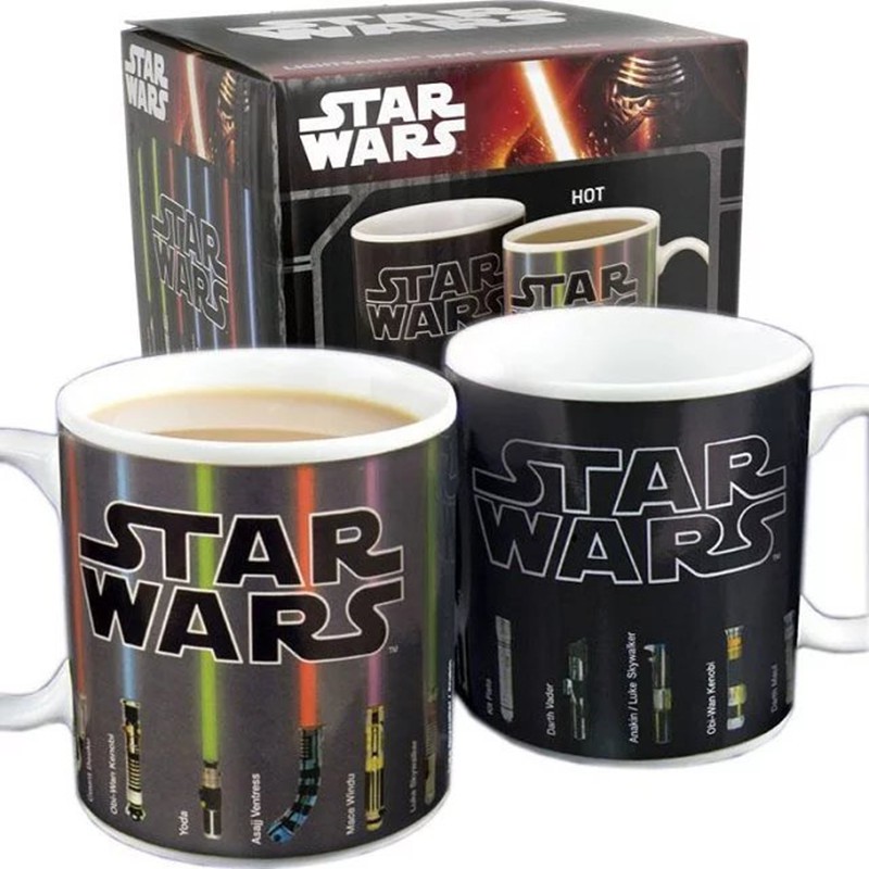 Star Wars อุณหภูมิเปลี่ยนสี Magic ถ้วยชาแก้วกาแฟเซรามิค