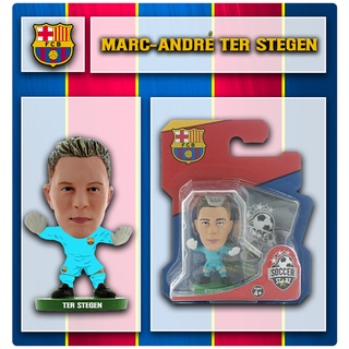 โมเดลนักฟุตบอล SoccerStarz ลิขสิทธิ์แท้จากสโมสร Barcelona - Marc-Andre Ter Stegen 2020