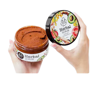 (ซื้อในไลฟ์ลดสูงสุด150฿) Herbal scrub maleemena ฮอร์เบิลสครับ มาลีมีนา สมุนไพร มะขาม 10ชนิด รับตรงจากบริษัทของแท้100%