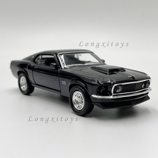 โมเดลรถยนต์ Ford 1969 Mustang Boss 429 ขนาด 1:36 ของเล่นสําหรับเด็ก