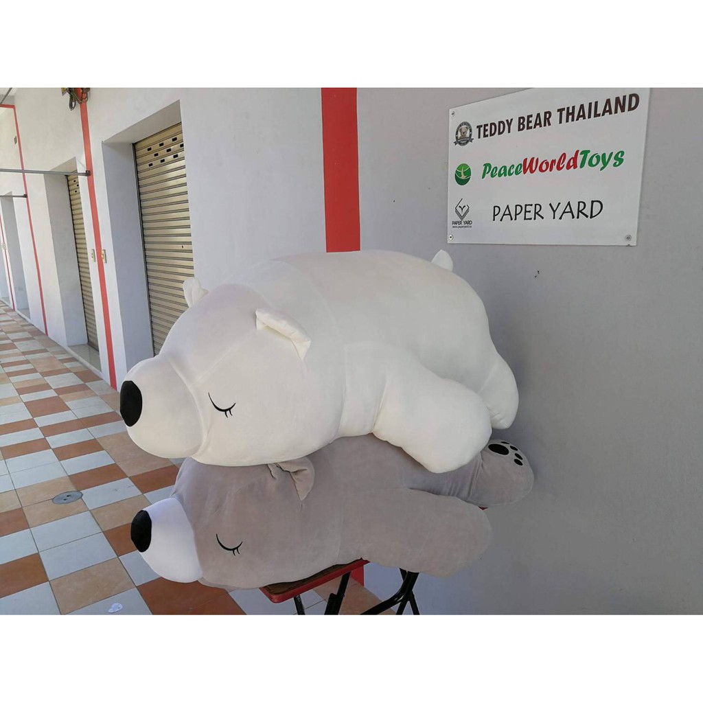 (ส่งฟรีEMS) ตุ๊กตาหมีขี้เซา  ขนาด  45 นิ้ว 990 บาท