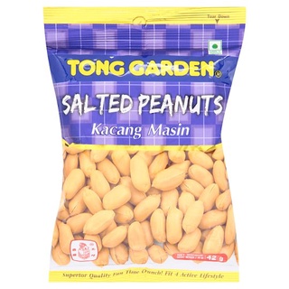 ถูกที่สุด✅ ทองการ์เด้น ถั่วลิสง อบเกลือ 42กรัม Tong Garden Salted Peanuts 42g