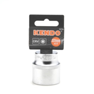 KENDO 16784 ลูกบ๊อกซ์ รู 1/2"-12P-32mm.