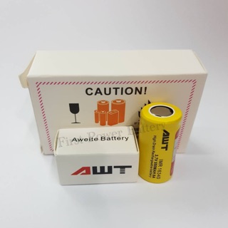 ถ่านชาร์จ AWT16340 550mAh (CR123A)3.7V 1 ก้อนของแท้