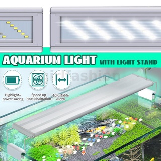 ขาตั้งไฟใต้น้ํา LED สีขาว สําหรับตู้ปลา