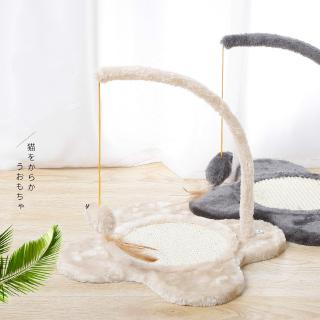 Small Cat Climbing Frame Cat Scratching Board Scratching Post Sisal Hanging Magnet Mouse Grinding Claw Cat Toy